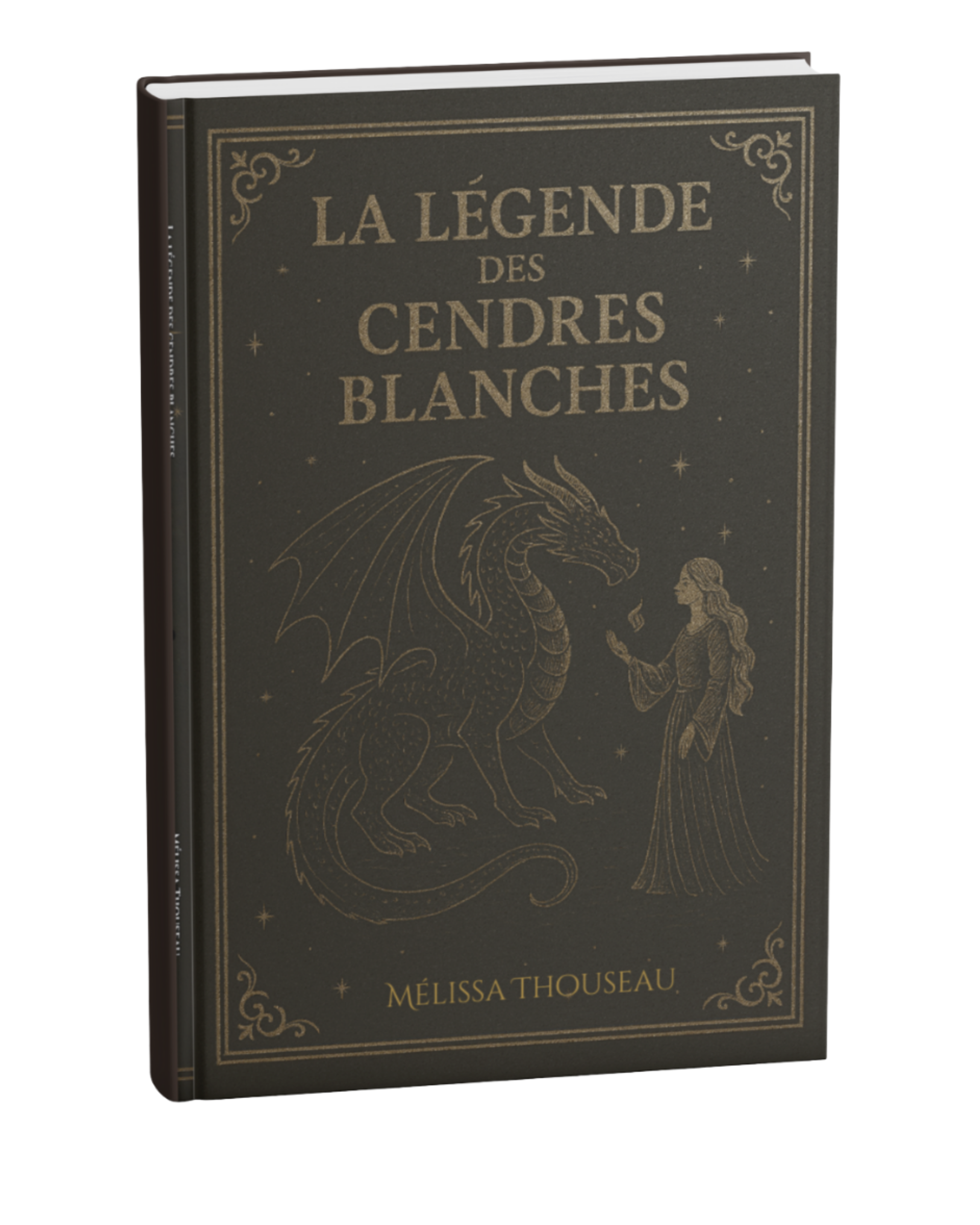 Couverture - La légende des cendres blanches