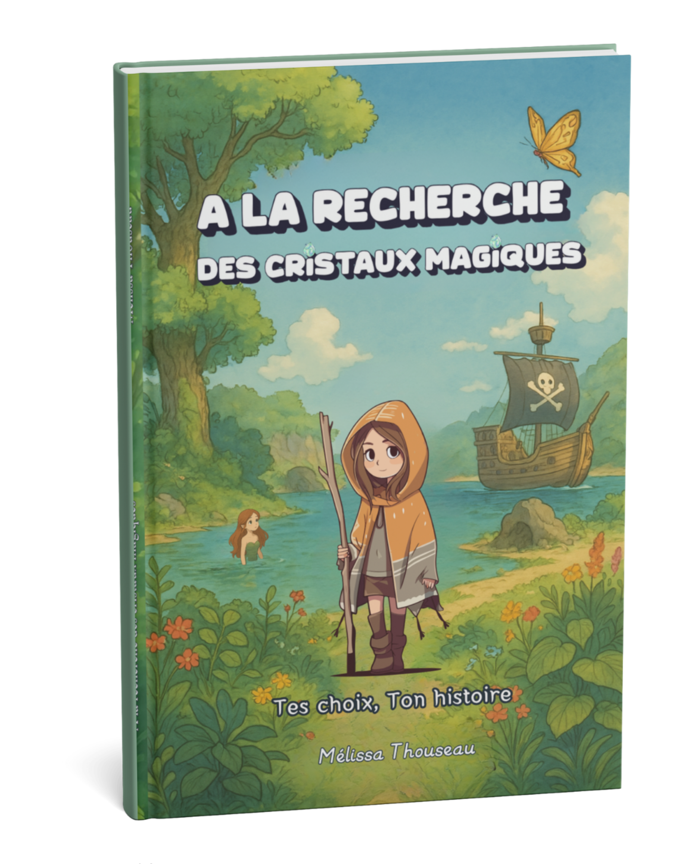 Couverture - À la recherche des cristaux magiques